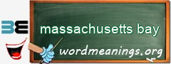 WordMeaning blackboard for massachusetts bay